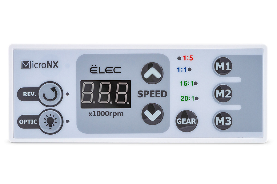 Встраиваемый бесщеточный микромотор с оптикой MicroNX EL-B40S 2 mini - Фото 9